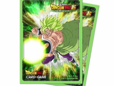 ULTRA PRO: DRAGON BALL SUPER DECK PROTECTOR - BROLY STANDARD 65CT Online Hot Sale