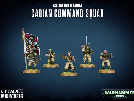 Astra Militarum Cadian Command Squad Online