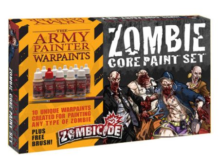 Zombicide: Zombie Core Paint Set For Cheap