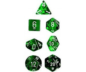 TRANSLUCENT GREEN WHITE 7 DIE Discount