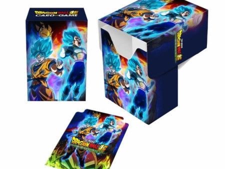 ULTRA PRO: DRAGON BALL SUPER DECK BOX - GOKU, VEGETA AND BROLY For Discount