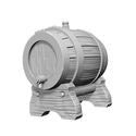 WizKids Deep Cuts Unpainted Miniatures: Keg Barrels Sale