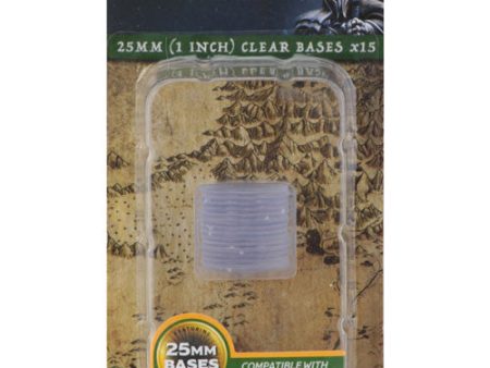 WizKids Deep Cuts - Clear 25mm Round Base - 15 ct. For Discount