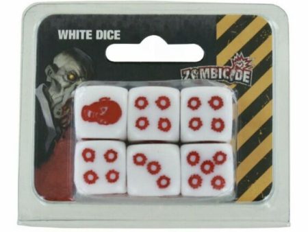 Zombicide: Dice - White (Blister Only) Cheap