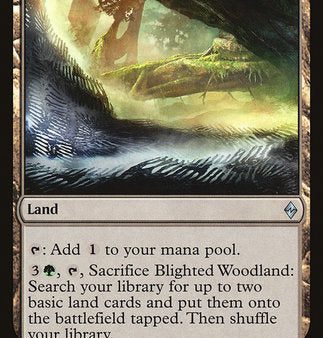 Blighted Woodland [Battle for Zendikar] Online Hot Sale