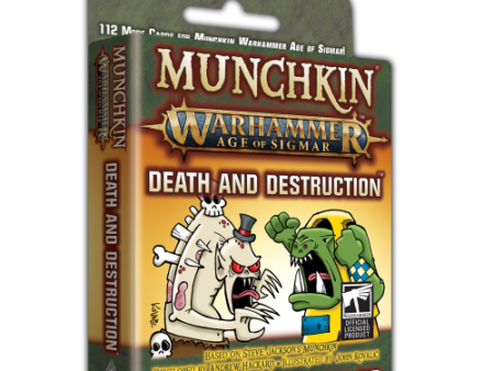 Munchkin: Munchkin Warhammer Age of Sigmar - Death and Destruction Expansion For Discount