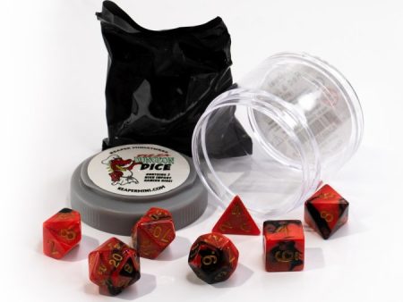 Dual Dice - Red & Black Online Hot Sale