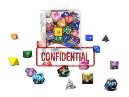 OAKIE DOAKIE DICE: POLYHEDRAL RPG SET MIXED ASSORTMENT (105 CT) Online