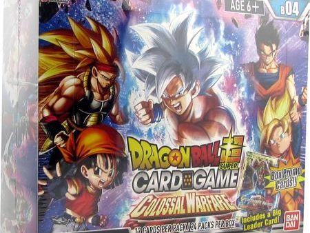 Dragon Ball Super: Colossal Warfare Booster Box (Box of 24 Packs) Hot on Sale