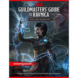 Dungeons and Dragons RPG: Guildmasters` Guide to Ravnica Maps and Miscellany on Sale