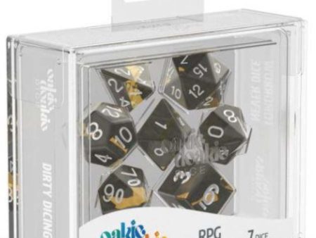 OAKIE DOAKIE DICE: POLYHEDRAL RPG SET ENCLAVE - AMBER (7CT) Fashion