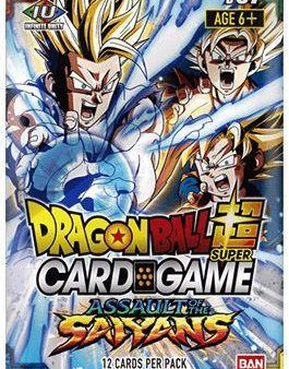 Dragon Ball Super Assault of the Saiyans Booster Pack Sale