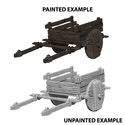 WizKids Deep Cuts Unpainted Miniatures: 2 Wheel Cart For Discount