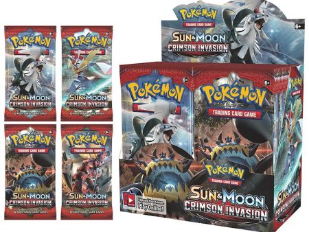 POKÉMON TCG Sun & Moon Crimson Invasion Booster Discount