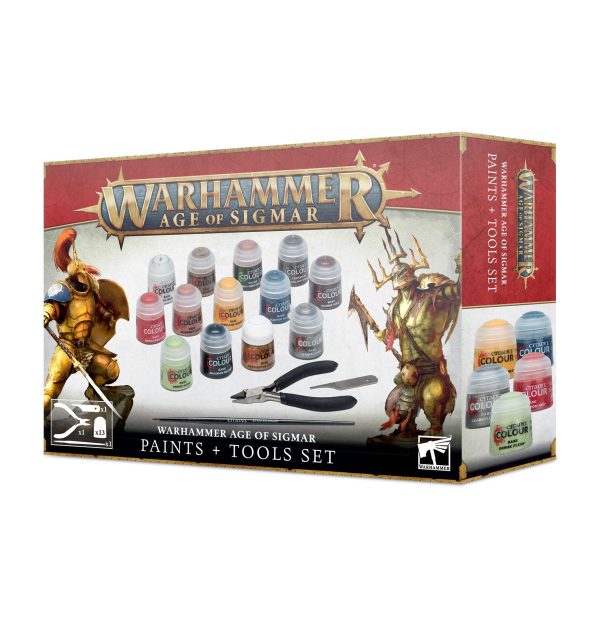 Warhammer Age of Sigmar Paints + Tools Sale