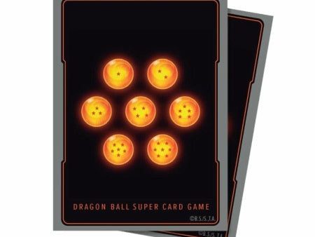 ULTRA PRO: DRAGON BALL SUPER DECK PROTECTOR - DRAGON BALLS STANDARD 65CT Supply