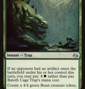 Baloth Cage Trap [Modern Masters 2017] on Sale