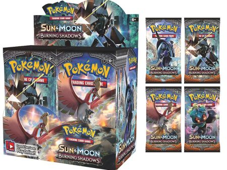 POKÉMON TCG Sun & Moon Burning Shadows Booster Pack For Cheap