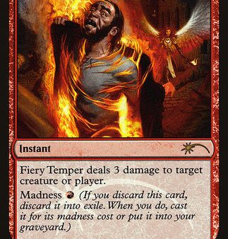 Fiery Temper [Friday Night Magic 2016] For Sale