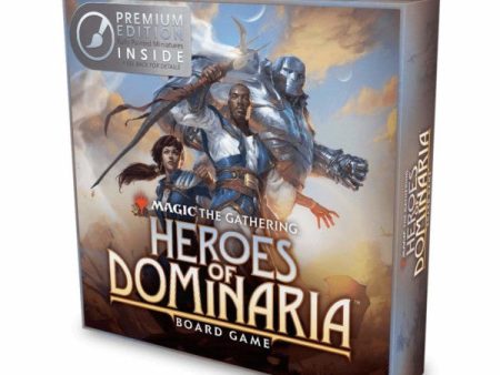 Magic The Gathering: Heroes of Dominaria Board Game Premium Edition For Cheap