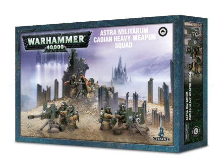 Astra Militarum Cadian Heavy Weapon Squad For Sale