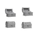 WizKids Deep Cuts Unpainted Miniatures - Chests For Cheap