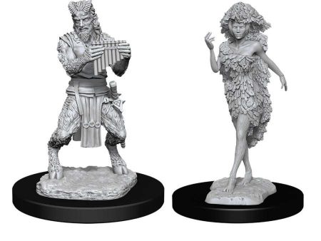 D&D Nolzur s Marvelous Miniatures -  Satyr & Dryad on Sale