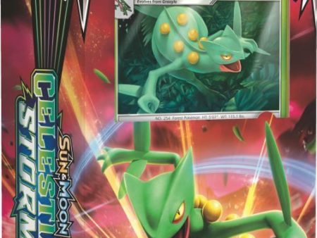 POKÉMON TCG Sun & Moon Celestial Storm Theme Deck Sceptile For Sale