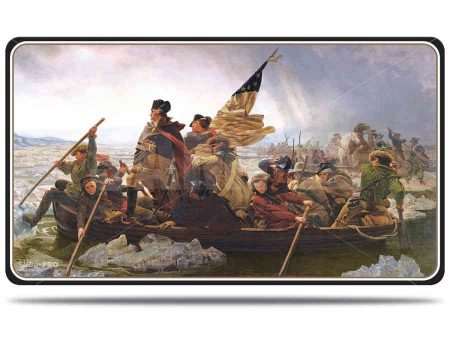 ULTRA PRO FINE ART PLAYMAT - WASHINGTON CROSSING THE DELAWARE Cheap