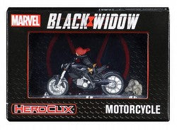 Marvel HeroClix: Black Widow Movie - Black Widow with Motorcycle Fashion