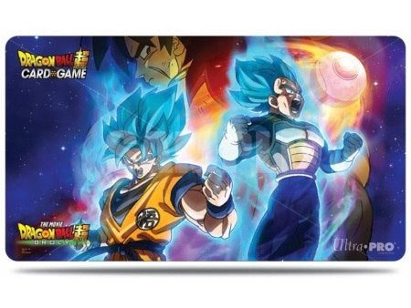 ULTRA PRO: DRAGON BALL SUPER PLAYMAT - VEGETA, GOKU AND BROLY Fashion