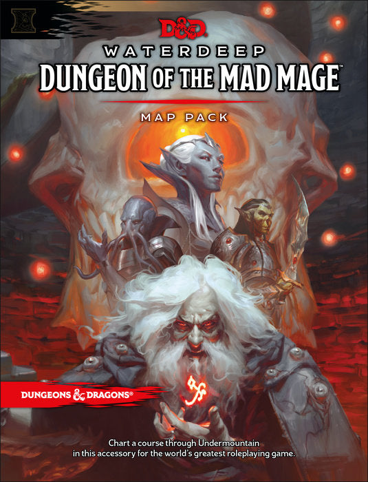 Dungeons & Dragons Waterdeep: Dungeon of the Mad Mage Maps and Miscellany (Accessory, D&D Roleplaying Game) Discount