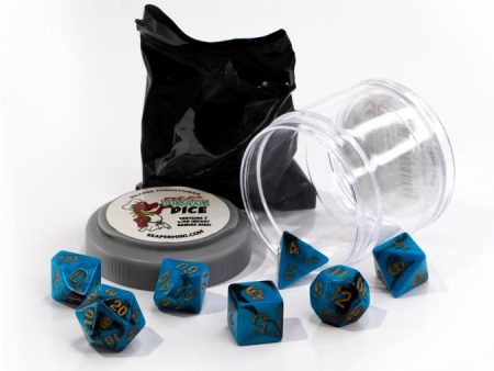 Dual Dice - Blue & Black Online