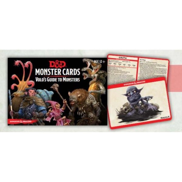 D&D VOLOS GUIDE TO MONSTER CARDS Fashion