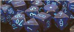 7CT SPECKLED POLY COBALT DICE SET Online Hot Sale