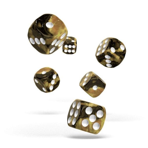 OAKIE DOAKIE DICE: D6 16MM GEMIDICE - HORNET (12CT) For Sale