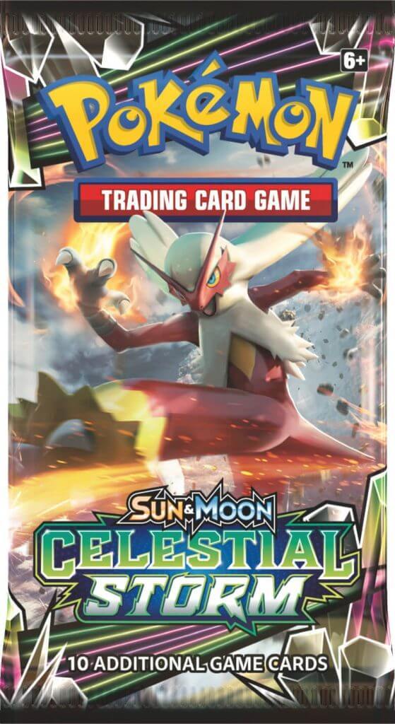 POKÉMON TCG Sun & Moon Celestial Storm Booster pack Online Sale