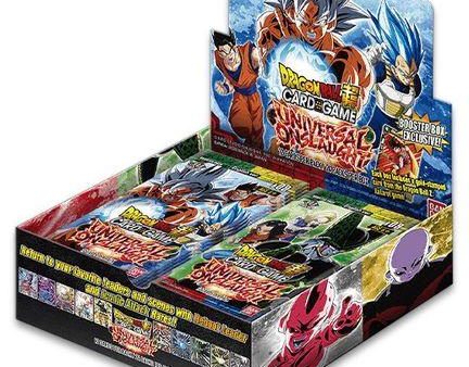 Dragon Ball Super: Universal Onslaught Booster Box (Box of 24 Packs) For Cheap