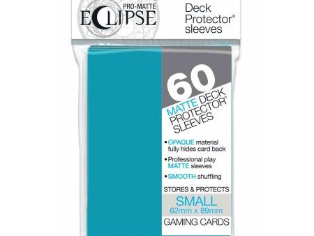 ULTRA PRO: ECLIPSE DECK PROTECTOR - SKY BLUE SMALL 60CT 85829 Discount