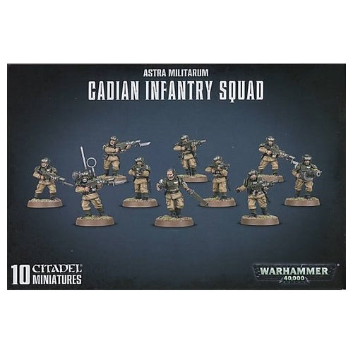 Astra Militarum Cadian Infantry Squad Sale