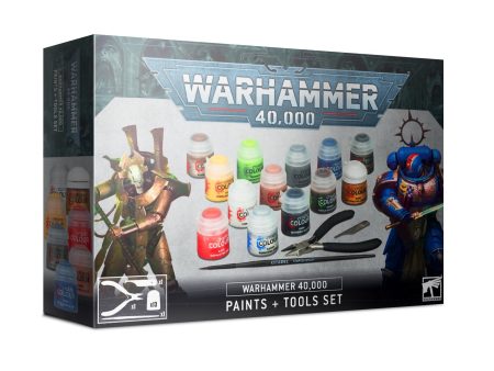 Warhammer 40,000: Paints + Tools Set For Sale