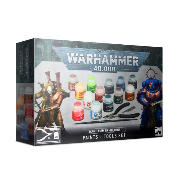 Warhammer 40,000: Paints + Tools Set For Sale