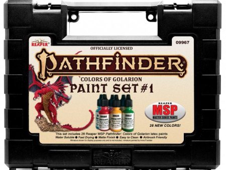 Master Series Paints: Pathfinder Colors of Golarion - Paint Set #1 For Sale