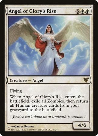 Angel of Glory s Rise [Avacyn Restored] Hot on Sale