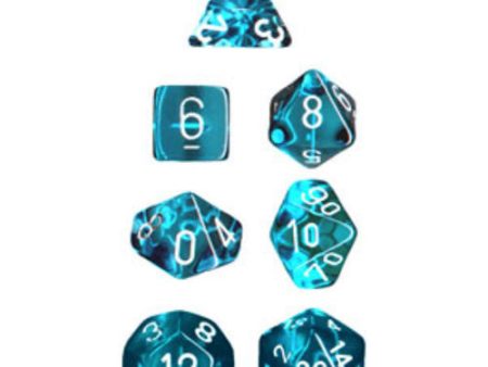 TRANSLUCENT TEAL WHITE 7 DIE Fashion