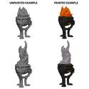 WizKids Unpainted Miniatures - Braziers Fashion