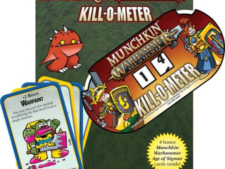 Munchkin: Munchkin Warhammer Age of Sigmar - Kill-O-Meter Hot on Sale