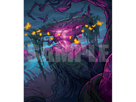 IKORIA: LAIR OF BEHEMOTHS  INDATHA TRIOME  WALL SCROLL FOR MAGIC: THE GATHERING For Sale