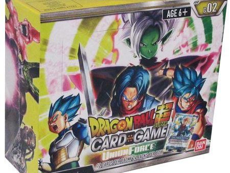 Dragon Ball Super: Union Force Booster Box (Box of 24 Packs) Supply