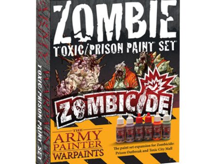 Zombicide: Zombie Toxic Prison Paint Set Online Hot Sale